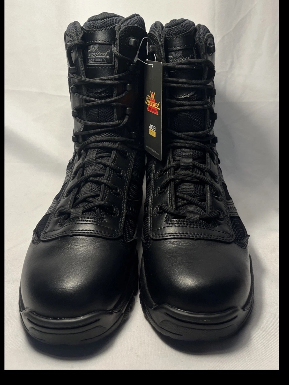 Thorogood Deuce Series Waterproof 8″  Tactical Side Zip Boots 834-6219 Size 9 W